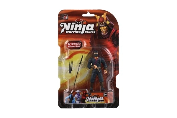 Figurka ninja s doplňky