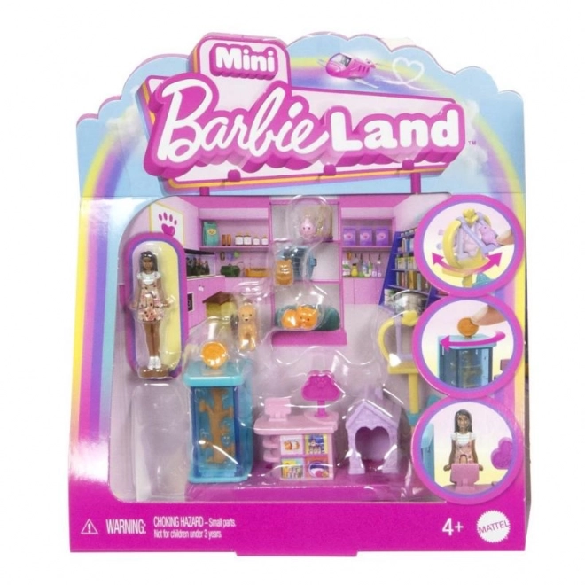 Mini BarbieLand hrací set Zverimex