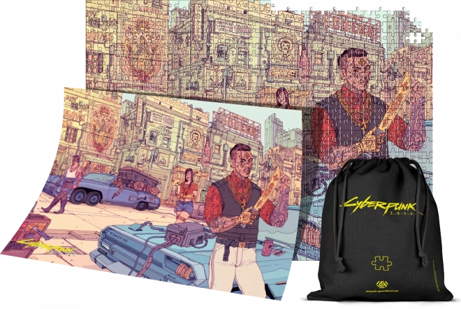 GOOD LOOT Puzzle Cyberpunk 2077 - Valentinos 1500 dílků