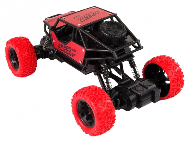 Dálkově ovládaný terénní R/C 1:18 Červený