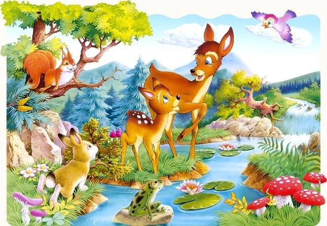 Podlahové dětské MAXI puzzle Koloušek