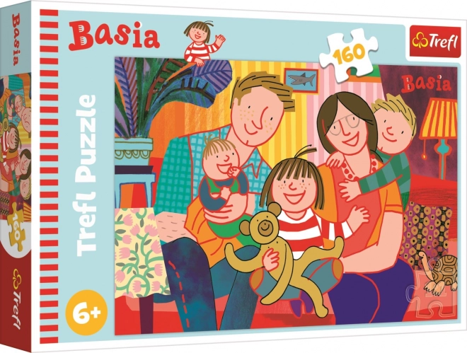 TREFL Puzzle Basia: Seznamte se s Basiou 160 dílků