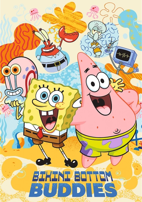 Puzzle Premium Plus Spongebob 1000 dílků