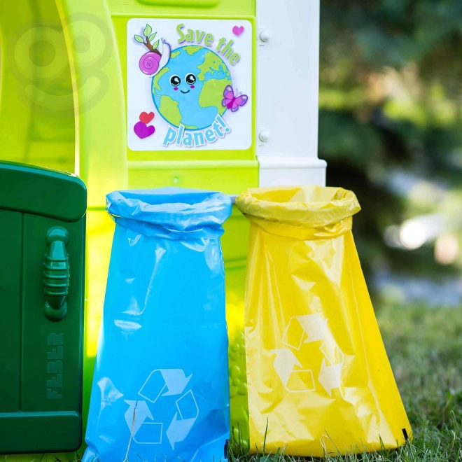 Recyklační koše pro ekologické vzdělávání