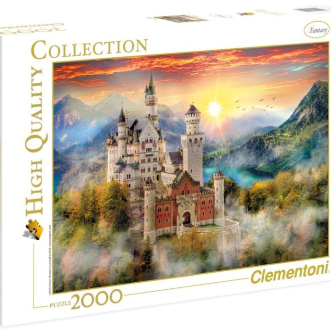 CLEMENTONI Puzzle Zámek Neuschwanstein 2000 dílků