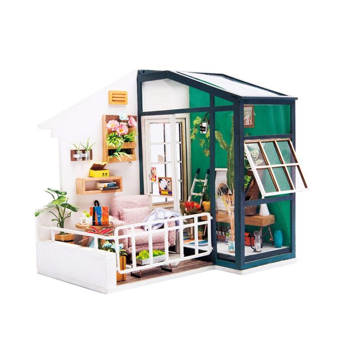 Balkón snů - DIY miniaturní domek