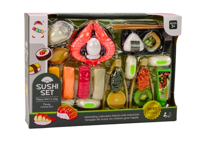 Sushi Toys Set krevety Příslušenství pro děti 24 položek.