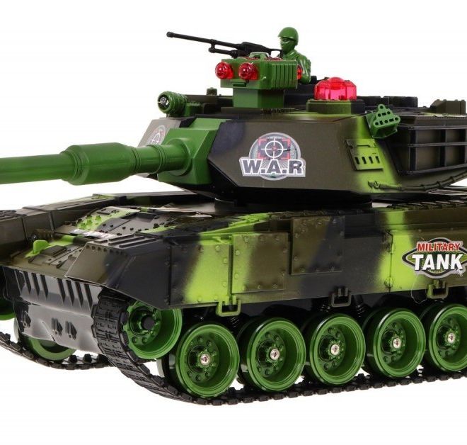 R/C tank 2,4GHz zelený