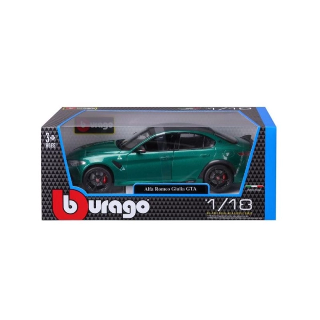 Bburago 1:18 Plus - Alfa Romeo Giulia GTA - Met Green