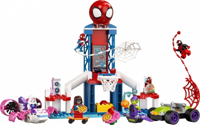 LEGO Spider-Man 10784 Spider-Man a pavoučí základna