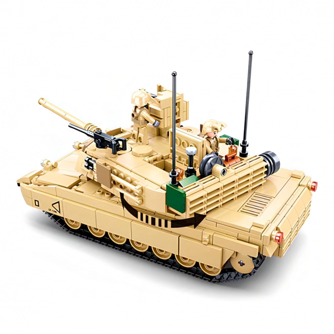 Sluban Model Bricks M38-B0892 Bitevní tank M1A2 Abrams