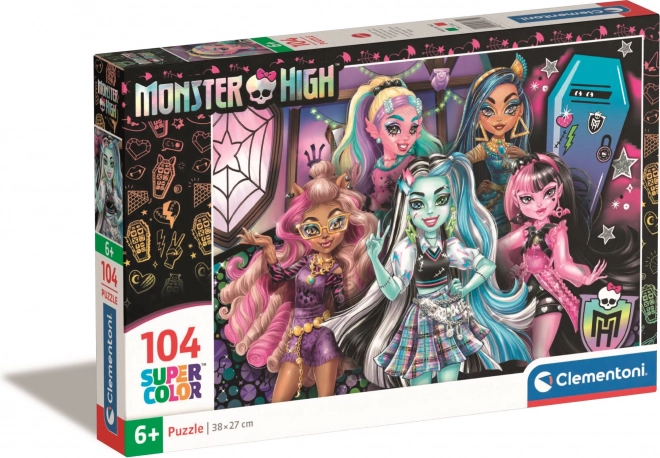 CLEMENTONI Puzzle Monster High 104 dílků