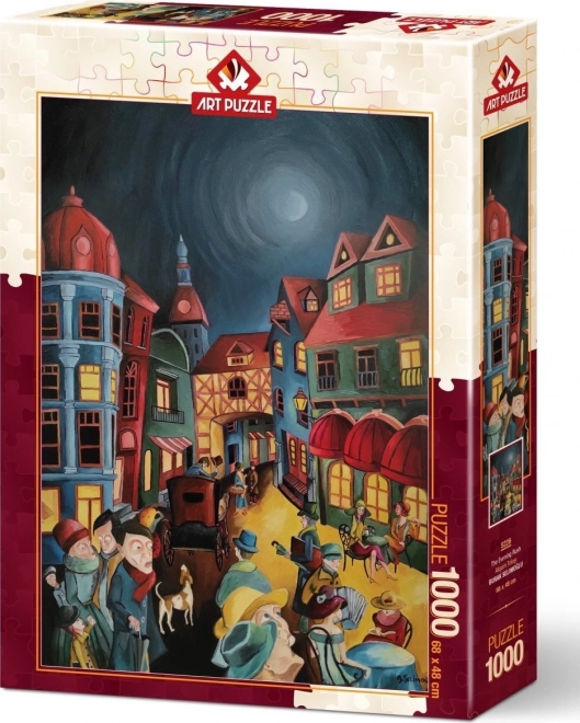 ART PUZZLE Puzzle Večerní shon 1000 dílků