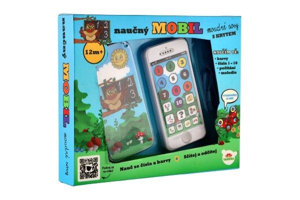 Naučný mobilní telefon pro děti - Moudrá sova