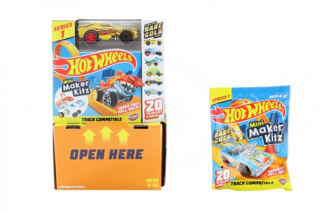 Hot Wheels Skládací mini model autíčka