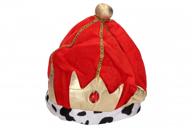 Karnevalový set s královskou korunou