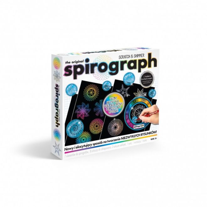 Sada Spirograph Scratch-off