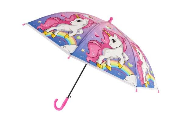 Manuální deštník s jednorožci