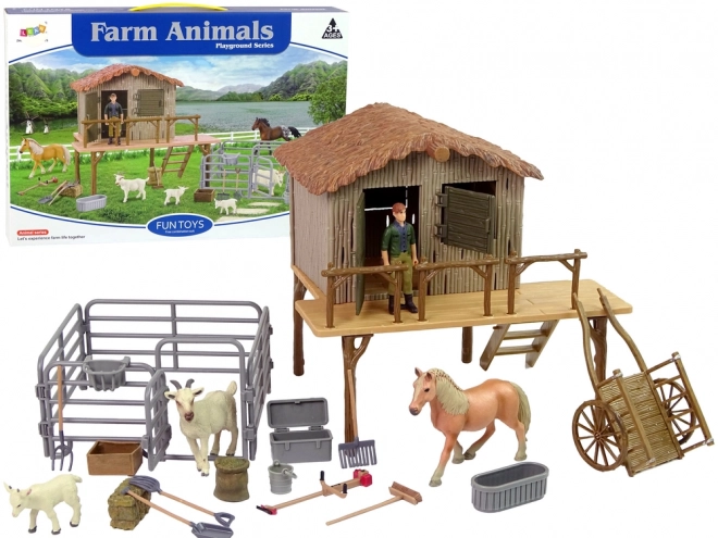 Farma s koňmi DIY stavebnice
