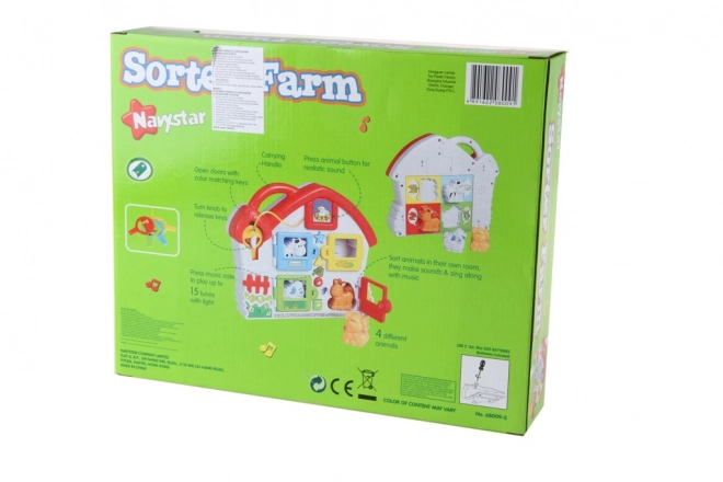 Hudební farma se světelnými a zvukovými efekty