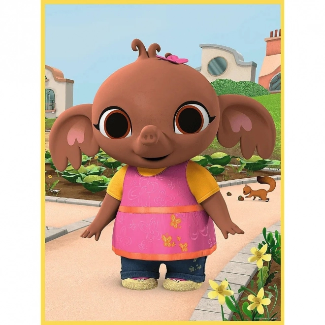 Baby MAXI 2x10 dílků puzzle Bing Bunny