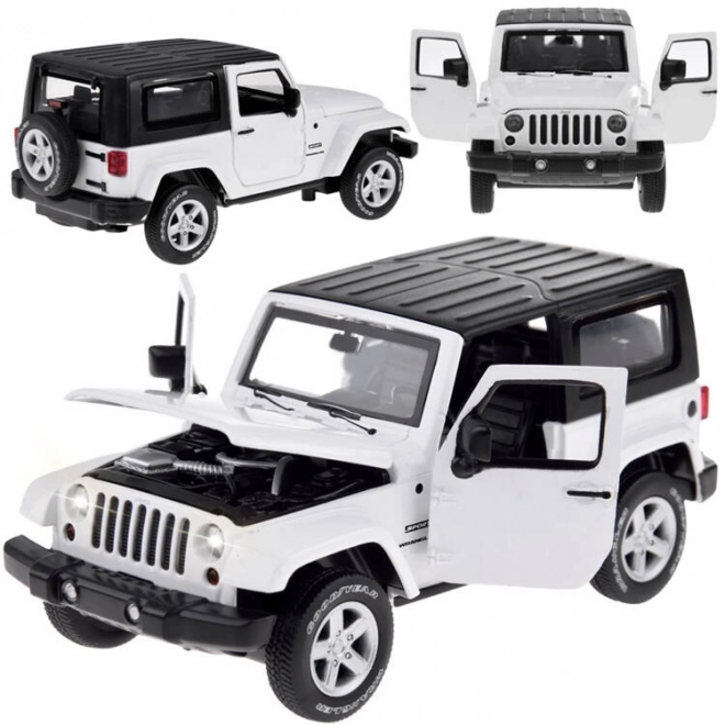 Terénní auto Jeep Wrangler kovový model