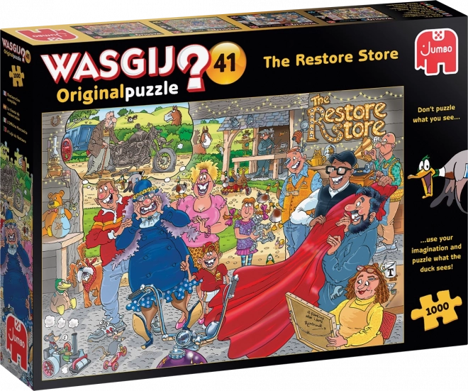 JUMBO Puzzle WASGIJ 41: The Restore Store 1000 dílků