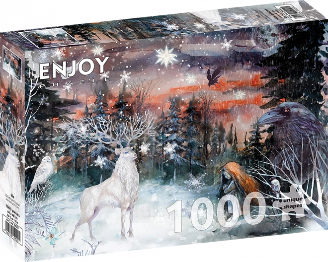 Užijte si puzzle Iris 1000 dílků