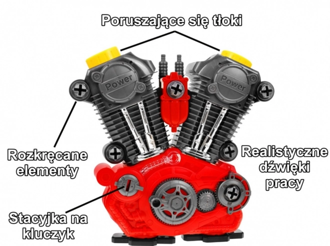 Dětská sada pro mechaniky - šroubovací motor