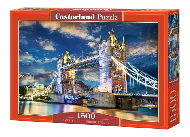 Puzzle 1500 dílků Tower Bridge Londýn Anglie