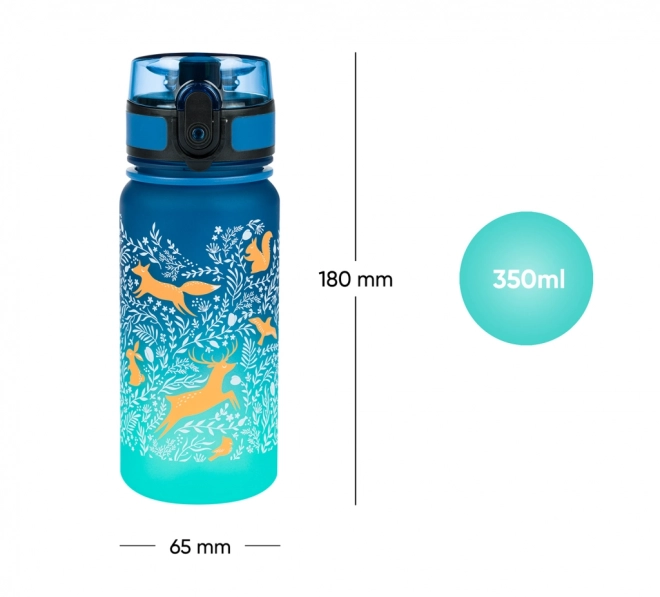 BAAGL Tritanová láhev na pití Gradient Les 350 ml