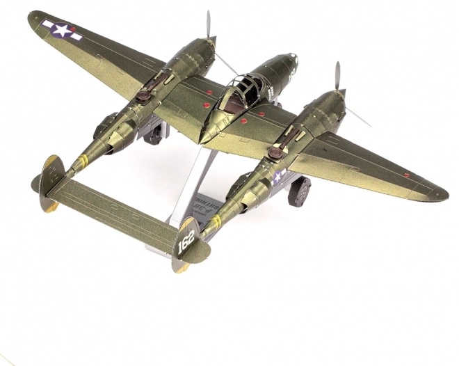 METAL EARTH 3D puzzle Lockheed Martin P-38 Lightning (ICONX)