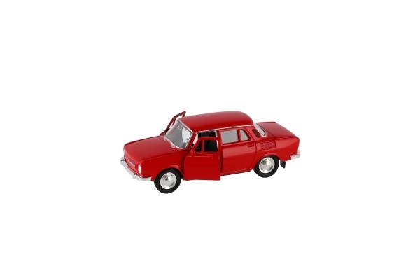 Auto Welly Škoda 100 kov/plast 11cm 1:34 na volný chod možnost 4 barev 15x7x7cm