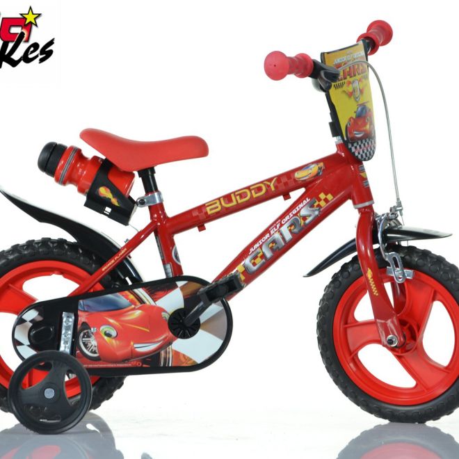 DINO Bikes - Detský bicykel 12"" Cars 2022