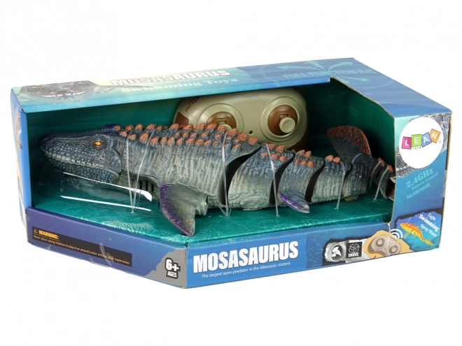 Dálkově ovládaný plovoucí mořský Mosasaur RC