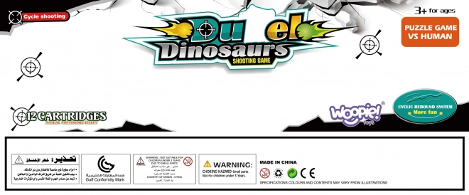 Strhující hra Bitva dinosaurů od Woopie