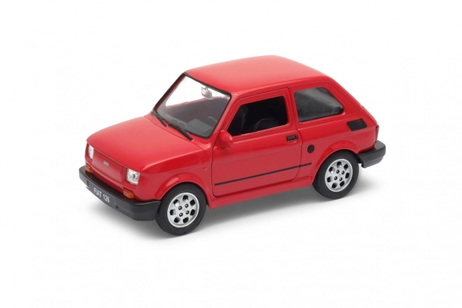 Welly Fiat 126 „Maluch“ 1:34  bílá