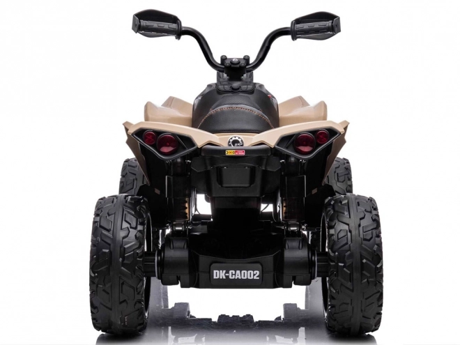 Dětský terénní Quad CAN-AM na akumulátor – béžová