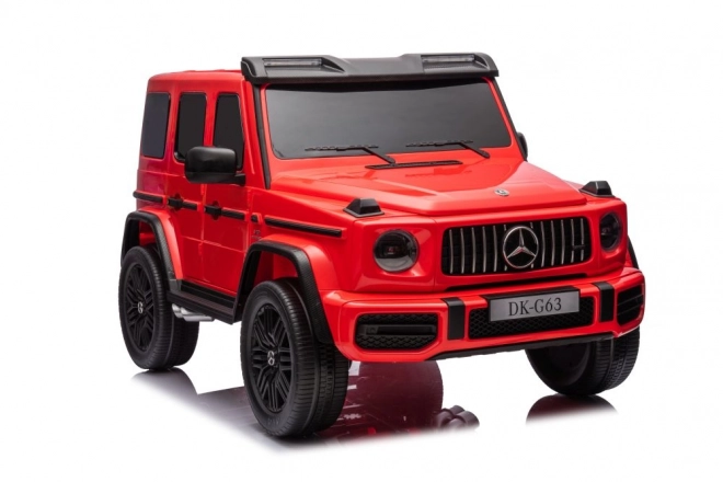 Mercedes G63 XXL Červená 4x4 Auto na baterie