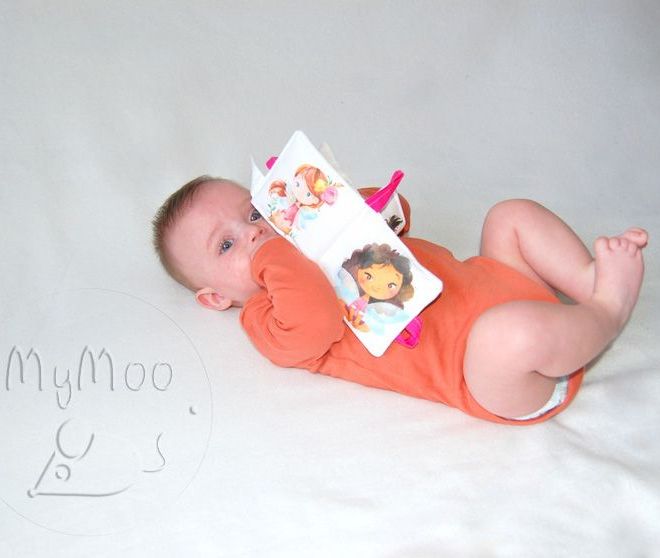 MyMoo Mini soft book - Lesní víly