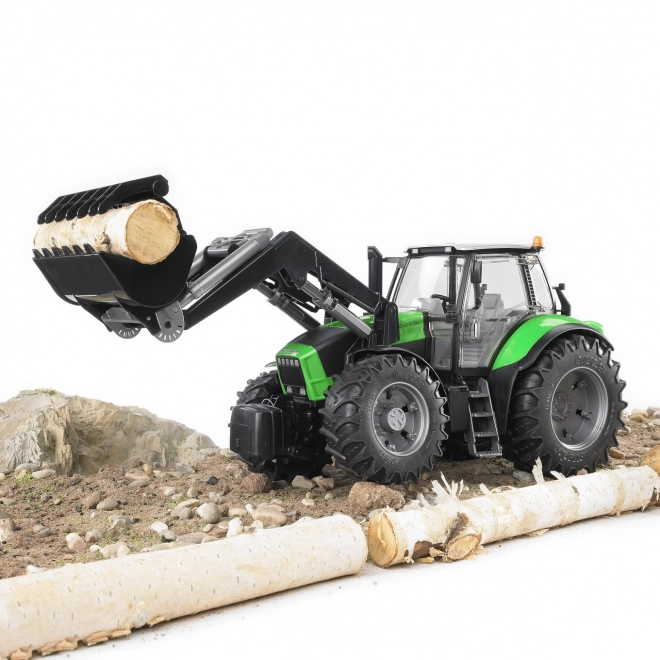 Bruder Traktor Deutz Agrotron X720 s čelním nakladačem