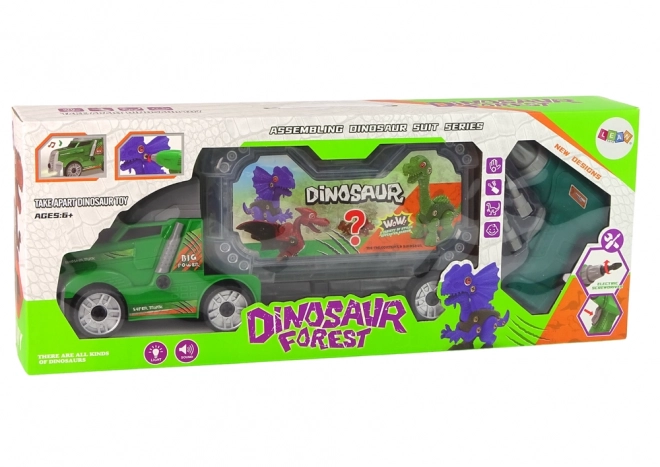 Sada pro kutily na rozebírání dinosaurů se šroubovákem