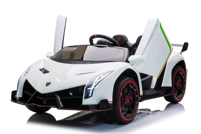 Lamborghini Veneno dětský elektrický vůz bílý