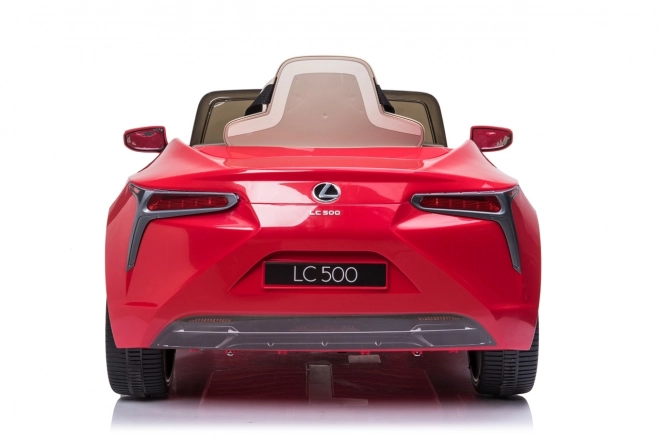 Lexus LC500 elektrické auto pro děti červené