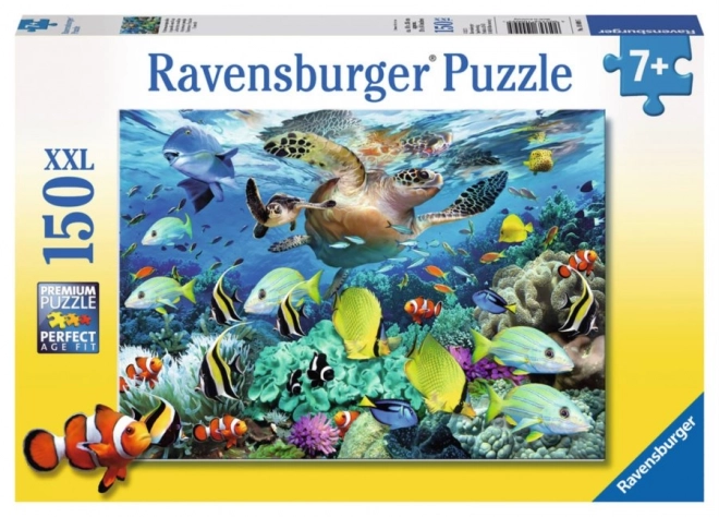 RAVENSBURGER Puzzle Ráj pod vodou XXL 150 dílků