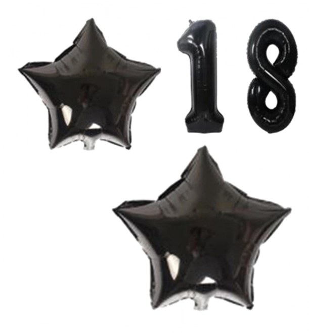 Sada narozeninových dekorací k 18. narozeninám
