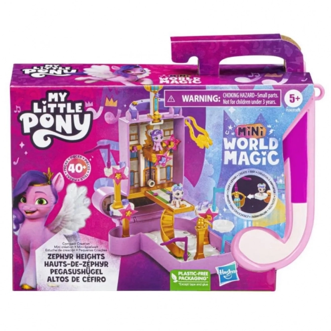 Sada figurek My Little Pony Mini World Magic Compact Town Zephyr Hills