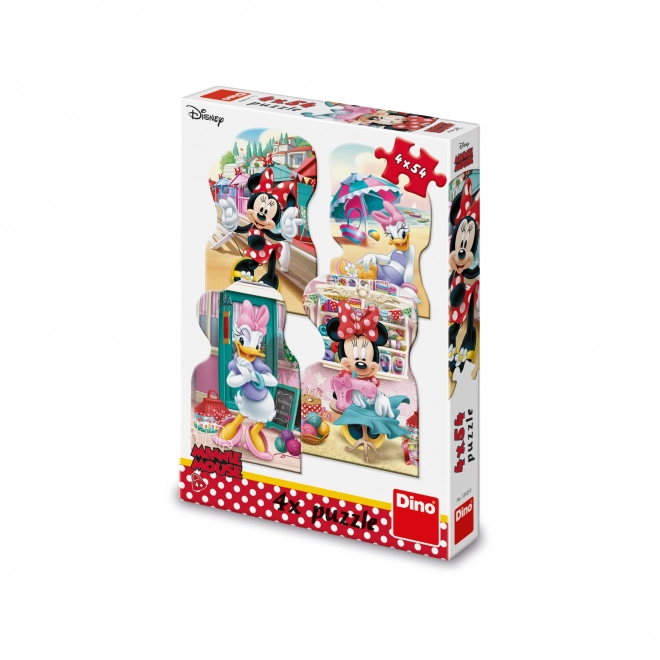 Puzzle Minnie a Daisy v létě