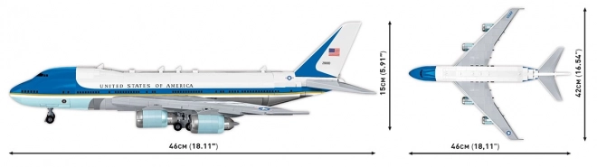 Cobi Boeing 747 Air Force One