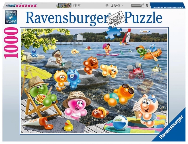 Ravensburger puzzle Gelini u moře 1000 dílků